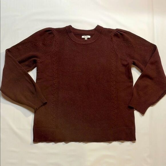 Maurices Women’s Maroon Knit Sweater Size L - Picture 1 of 4